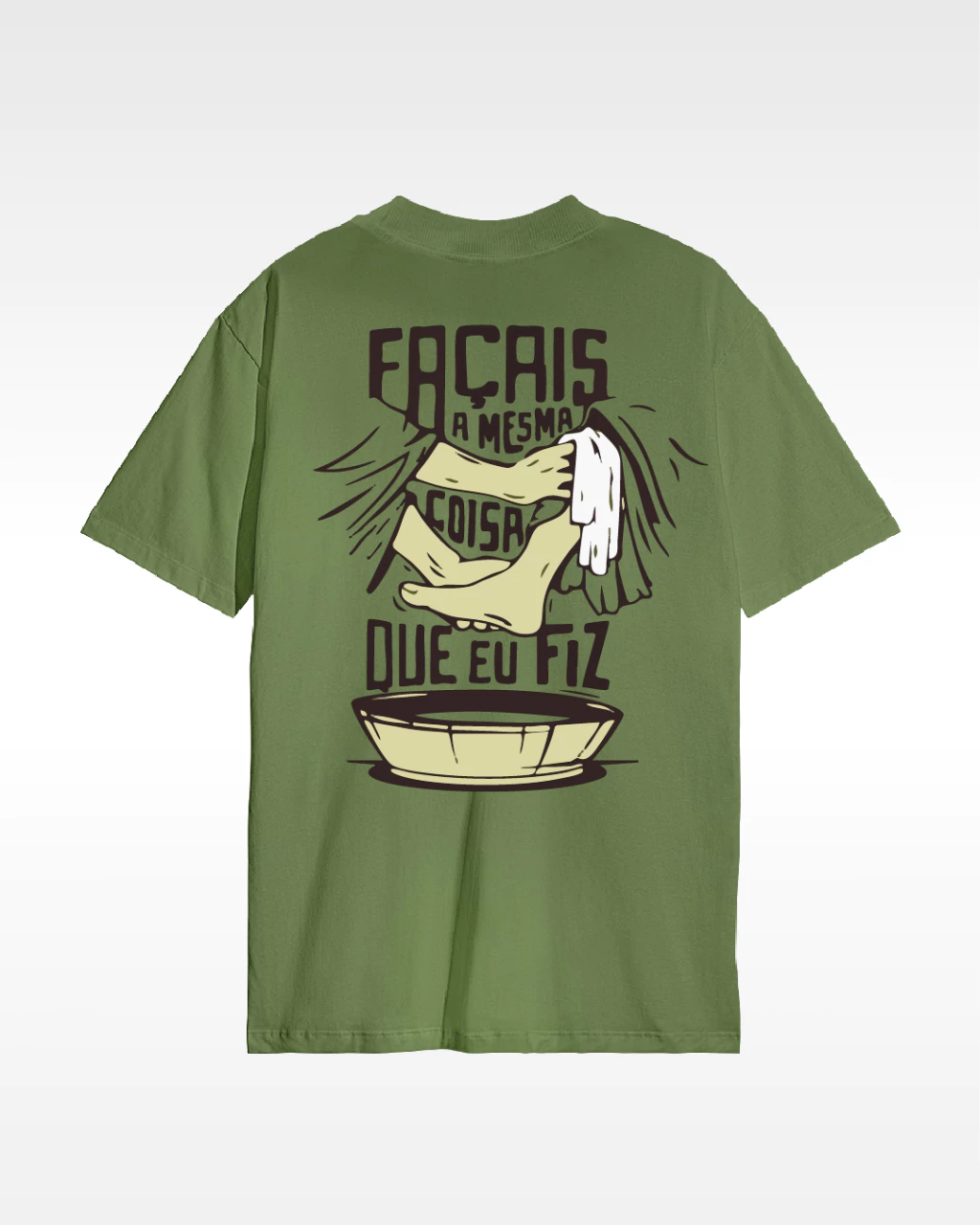 Camiseta Oversized Façai
