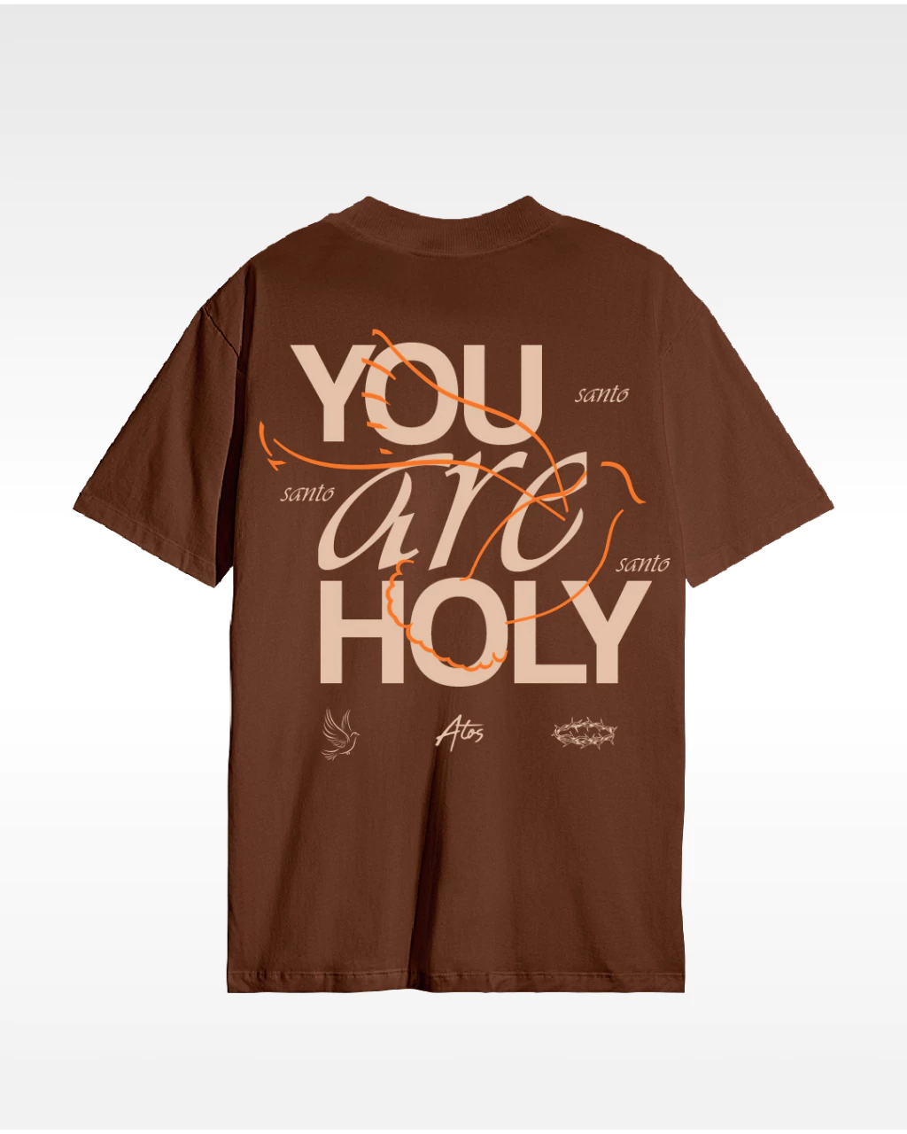 Camiseta Oversized You Are Holy