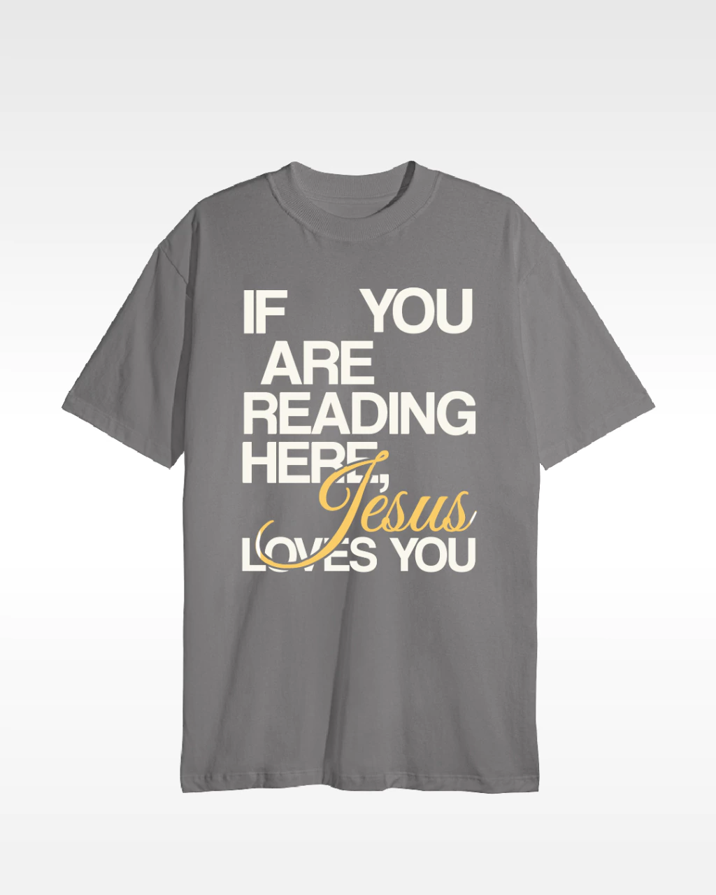 Camiseta Oversized If You Reading