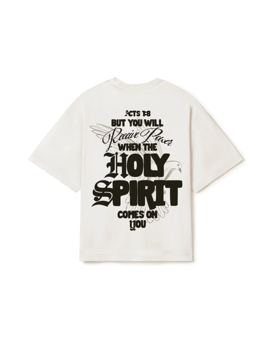 Camiseta Heavy Boxy Holy Spirit