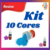 Kit 10 Cores de Resina (Escolha após a compra)