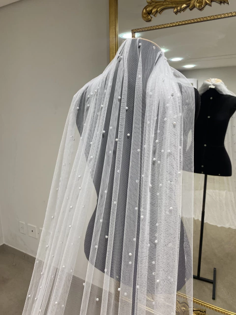 Véu de Perolas 3.5m - comprar online