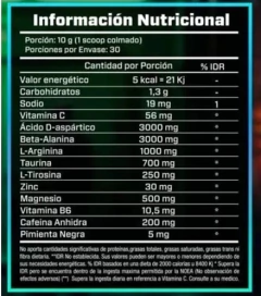 Pre Entreno PAINLABS Lethal Human Beast 300gr - SupleFitCba