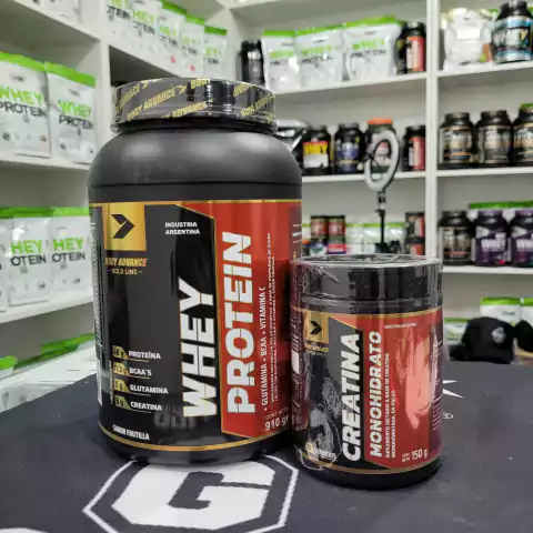 Combo BODY ADVANCE 907gr Proteína + Creatina 150gr