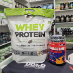 Combo STAR Proteina 3kg + Creatina Premium 1kg