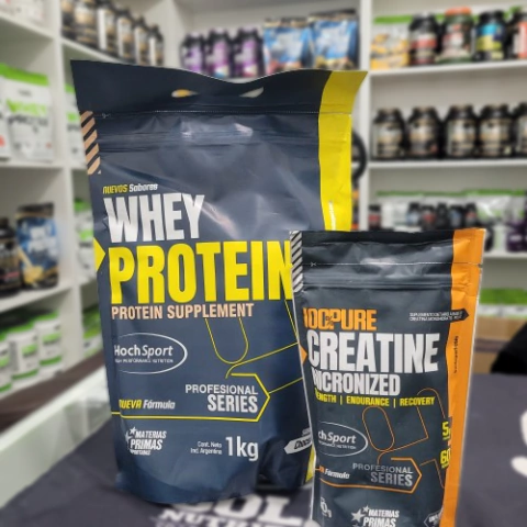 Combo HOCH SPORT Proteína 1kg + Creatina 300gr