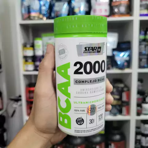 Amino - BCAA STAR 2000 120 Capsulas