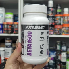Oxido Nitrico NUTREMAX Beta 1600 Alanina 120 Comp - comprar online