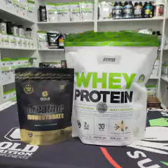 Combo Proteina STAR 1kg + Creatina GOLD 300gr