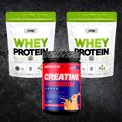 Combo STAR Proteina 2kg + Creatina Premium 1kg - SupleFitCba