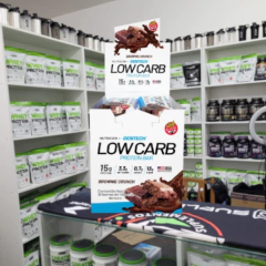 Caja GENTECH Low Carb Protein Bar Cruch 10 unidades 45gr