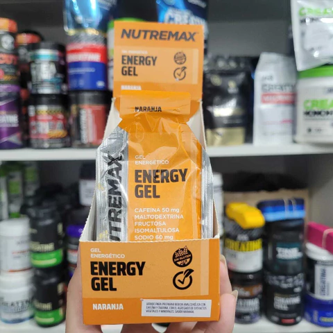 Recuperador NUTREMAX Caja Energy Gel 12 Unidades 33gr