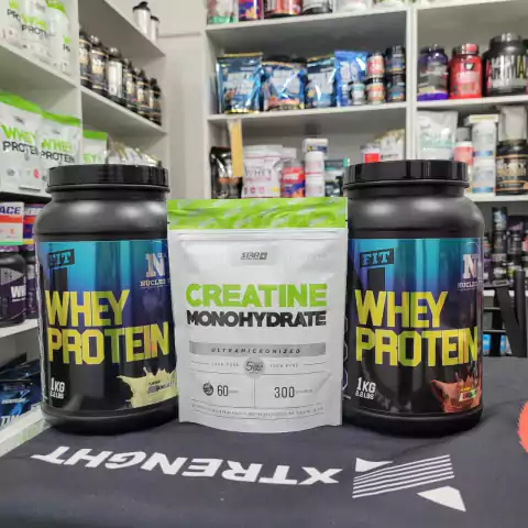 Combo 2KG Whey Protein + Creatina STAR 300gr