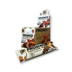 Imagen de Caja BODY ADVANCE Prosnick Protein Bar Dulce de Leche 10 Unidades 46gr