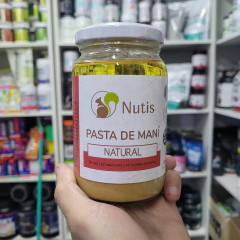 Pasta de Mani NUTIS Crocante/Con Miel/Natural/Con Pasas 360gr en internet