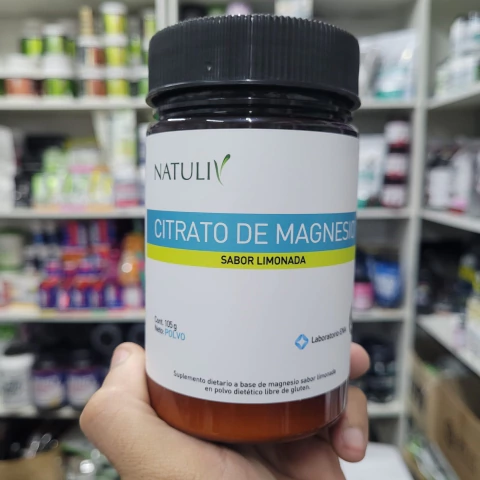 Recuperador NATULIV Citrato de Magnesio 105gr