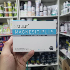 Recuperador NATULIV Magnesio Plus 30 Capsulas 481,5mg - SupleFitCba