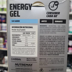 Recuperador NUTREMAX Caja Energy Gel 12u x 42gr - comprar online