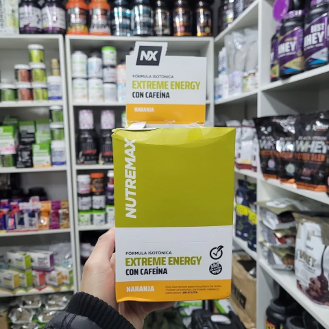 Recuperador NUTREMAX Caja Extreme Energy 40gr 20 Unidades