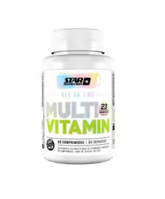 Multivitaminico STAR Multivitamin All in One 60 Comprimidos - SupleFitCba