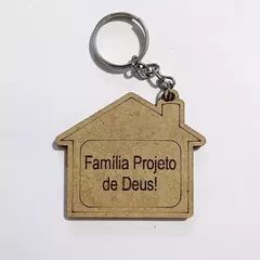 Chaveiros Casa para Lembrancinhas Religiosas em MDF na internet
