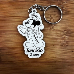 Chaveiros Mickey Realeza para Lembrancinhas de Aniversário em MDF