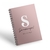Agendamento de Clientes 2025 Personalizada Metalizada Rose - comprar online