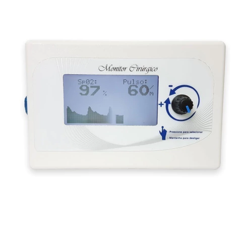 Monitor Cirúrgico Veterinário Portátil