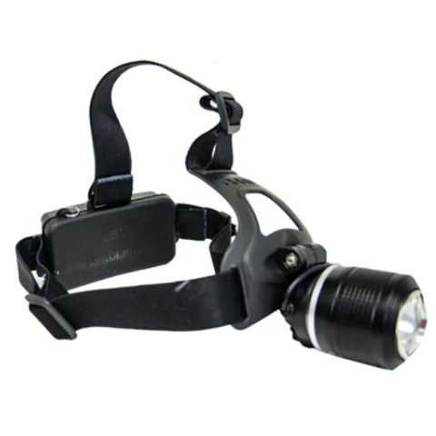 Kit Foco de Cabeça Recarregável + Pilhas Extras