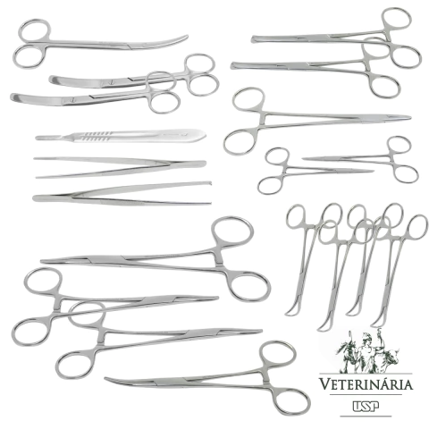 Kit de Técnica Cirúrgica da FMVZ/USP Pirassununga - comprar online