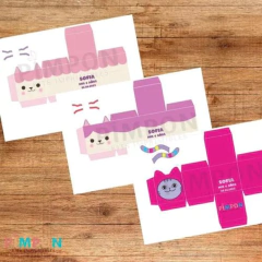 Kit imprimible personalizado 10 CAJAS DE PERSONAJES Gabby's Dollhouse - comprar online
