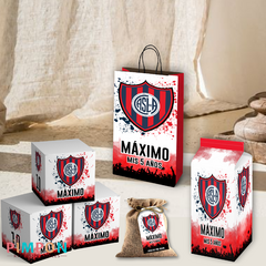 Personalized printable kit - CLUB ALETICO SAN LORENZO - buy online