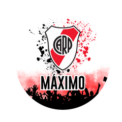 banner imprimible 1,20 mts - river plate - comprar online