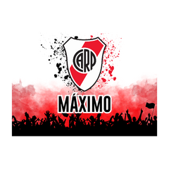 Banner imprimible digital 2 x 1.5 mts - river plate - comprar online