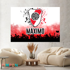 Banner imprimible digital 2 x 1.5 mts - river plate en internet