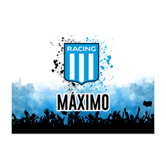 Banner imprimible digital 2 x 1.5 mts - racing club - comprar online