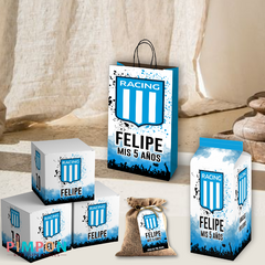 Kit imprimible personalizado - RACING CLUB en internet