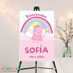 Kit personalizado para impressão - Fada Peppa Pig na internet