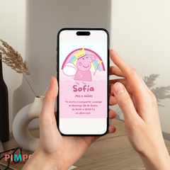 Kit imprimible personalizado - peppa pig hada - pimpon