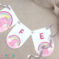 Kit imprimible personalizado - peppa pig hada - tienda online