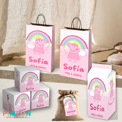 Kit imprimible personalizado - peppa pig hada - comprar online