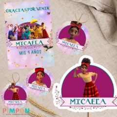 Kit imprimible textos editables - ENCANTO - Dolores madrigal - tienda online