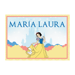 Digital printable banner 2 x 1.5 meters - SNOW WHITE PRINCESS - buy online