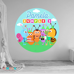 Banner imprimible digital 1.20 mts - BICHIKIDS