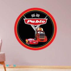 Banner imprimible digital 1.20 mts - CARS MOD. 03