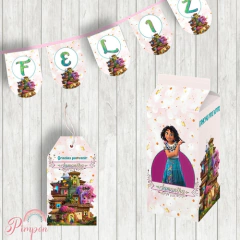 Imagen de Kit imprimible textos editables - ENCANTO - Mirabel madrigal
