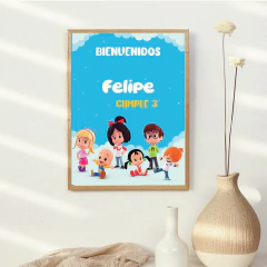 Kit imprimible textos editables - Cleo y Cuquin