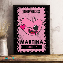 Kit imprimible personalizado - Poppy Playtime - Kissy Missy