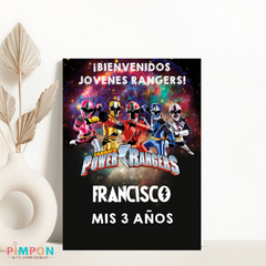 Kit imprimible personalizado - Power Ranger - Ninja Steel