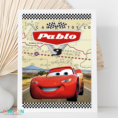 Kit imprimible personalizado - Rayo mcqueen - Cars